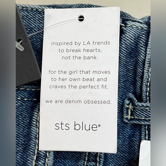 STS Blue Julia Denim Jean Short, 10 1/2” High Rise, Women’s, Size 27, NWT - Picture 12 of 14